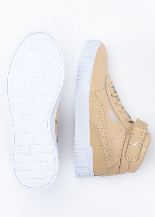 Puma Carina 2.0 MID Sneakersy damskie beżowe