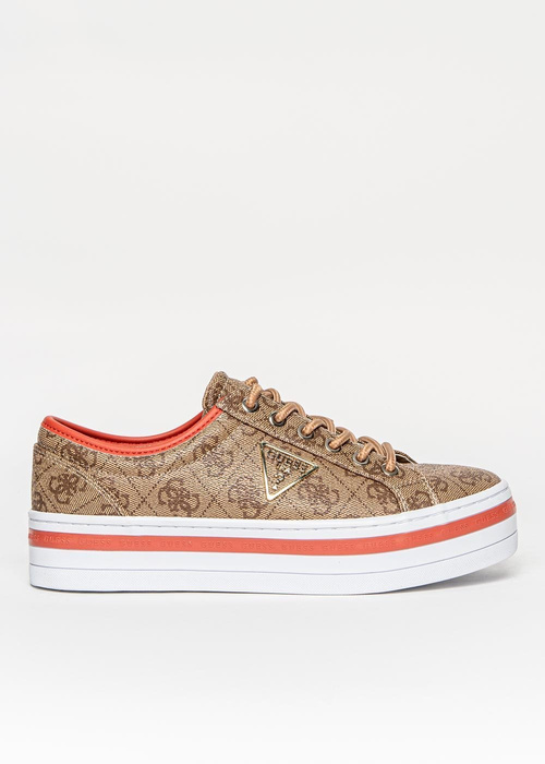 Sneakersy damskie Guess Bhania (FL7BHAFAL12-BEIBR)