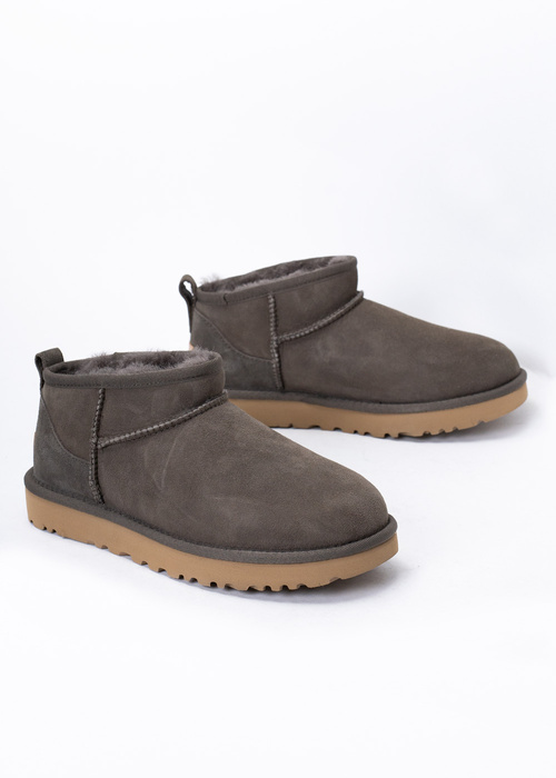 Buty zimowe damskie brązowe UGG W CLASSIC ULTRA MINI 