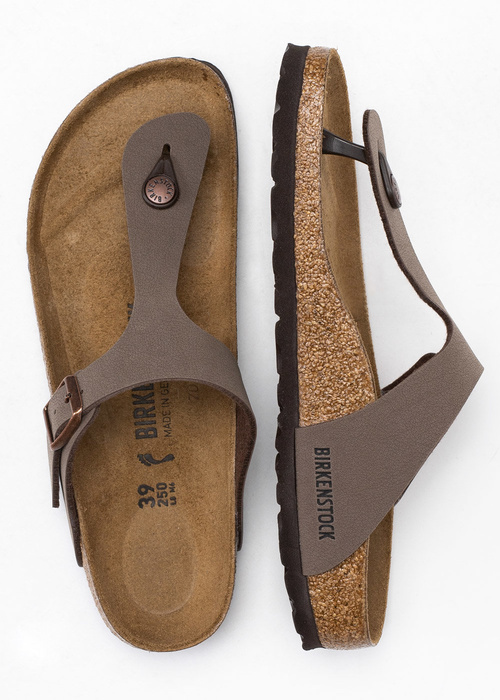 Birkenstock Gizeh BFBC Japonki damskie brązowe