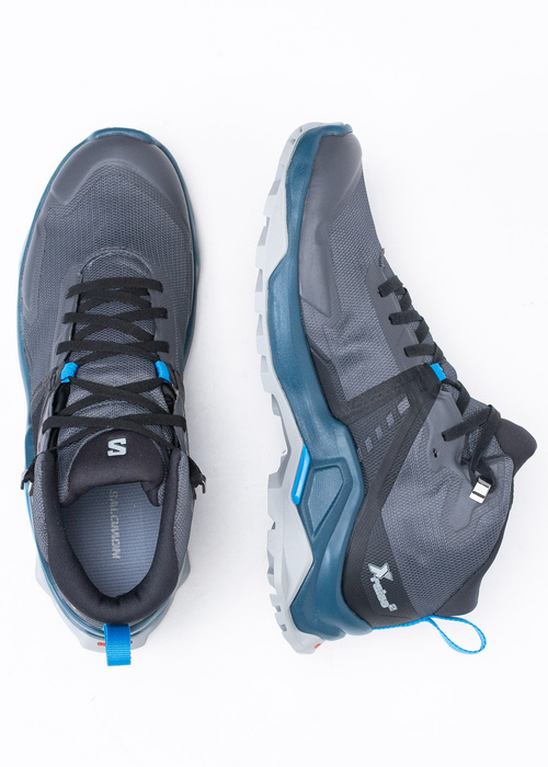 Buty trekkingowe męskie czarne SALOMON X RAISE 2 MID GTX