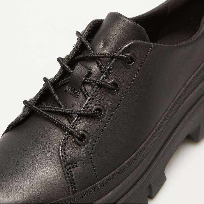 Timberland Greyfield LACE UP SHOE JET BLACK Sneakersy damskie