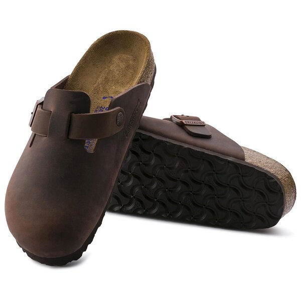 BIRKENSTOCK BOSTON SFB LEOI HABANA Klapki damskie