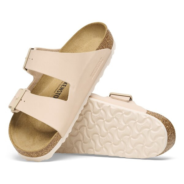 BIRKENSTOCK ARIZONA BF NEW BEIGE Klapki damskie