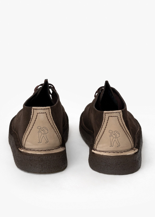 Półbuty męskie Clarks Desert Trek Dark Brown Nubuck (26155488)