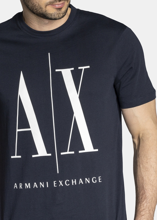 Koszulka męska granatowa Armani Exchange 8NZTPA ZJH4Z 1510