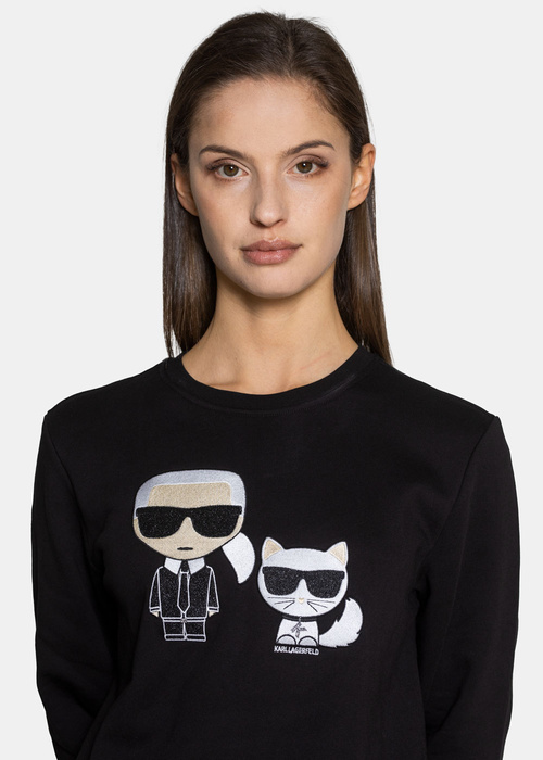 Bluza damska Karl Lagerfeld Ikonik & Choupette (210W1821-999)