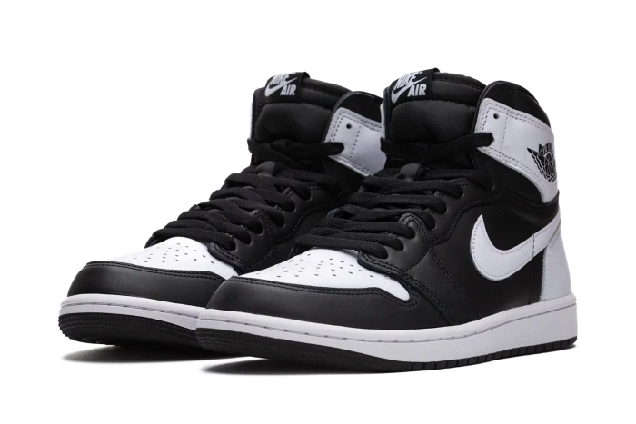 Nike Air Jordan 1 Retro High OG "Black & White" Sneakersy męskie