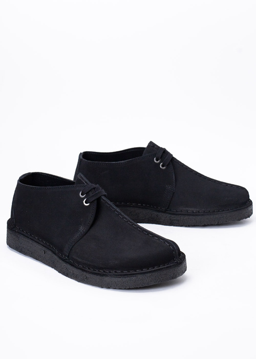 Półbuty męskie Clarks Desert Trek Dark Black Nubuck (26155486)