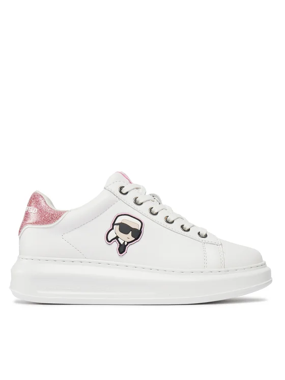 Sneakersy damskie Karl Lagerfeld KAPRI Karl NFT Lo Lace