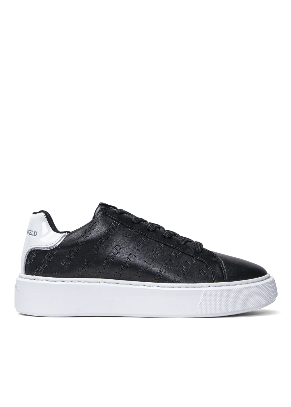 Sneakersy Damskie Czarne Karl Lagerfeld Maxi Kup Sneaker Peeker Najwi Ksze Rabaty Buty