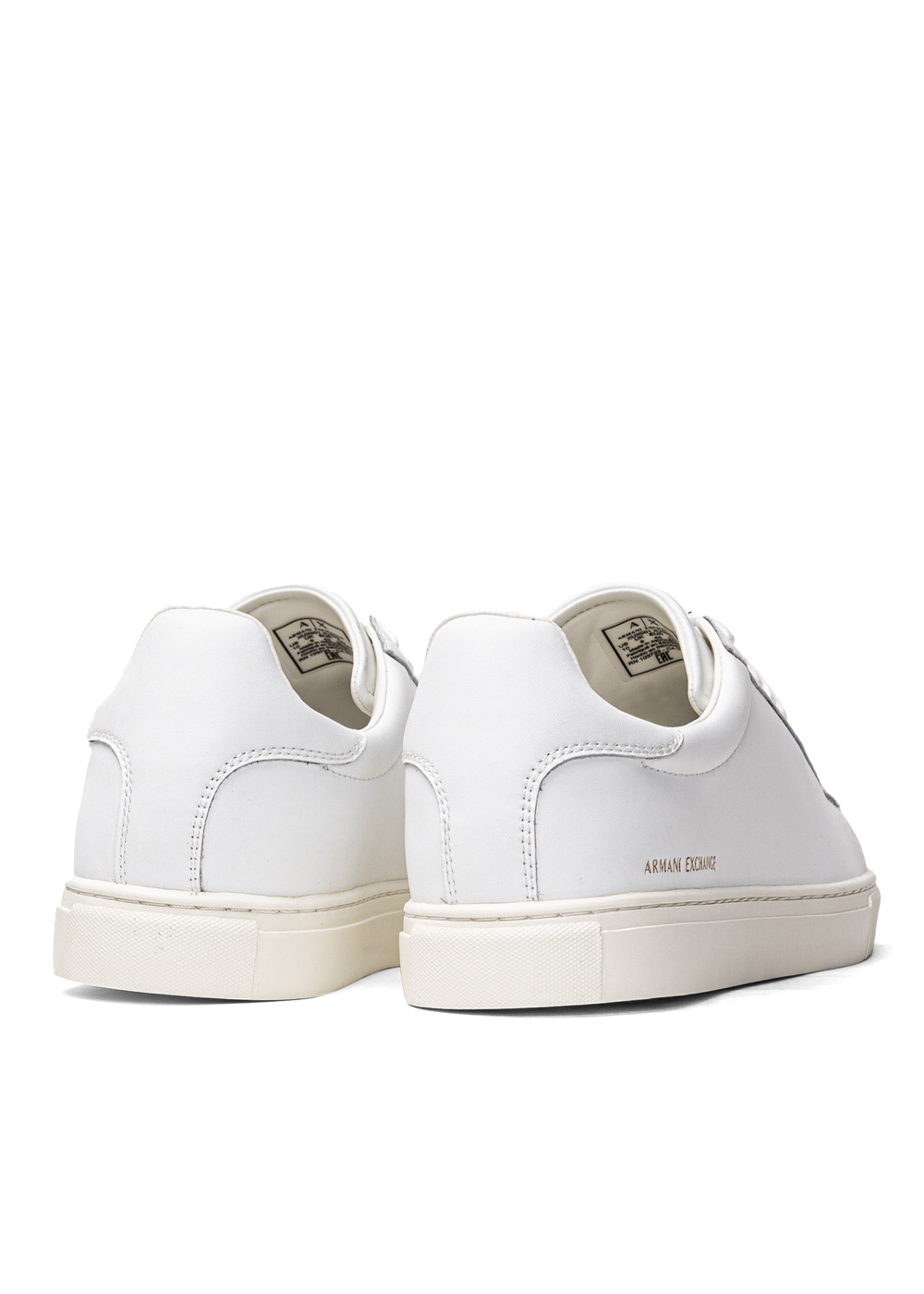 Sneakersy męskie białe Armani Exchange XUX001 XV093 N499 Sneaker