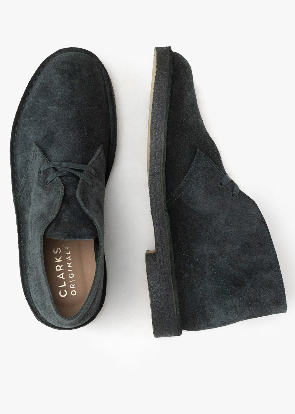 clarks desert boot ink