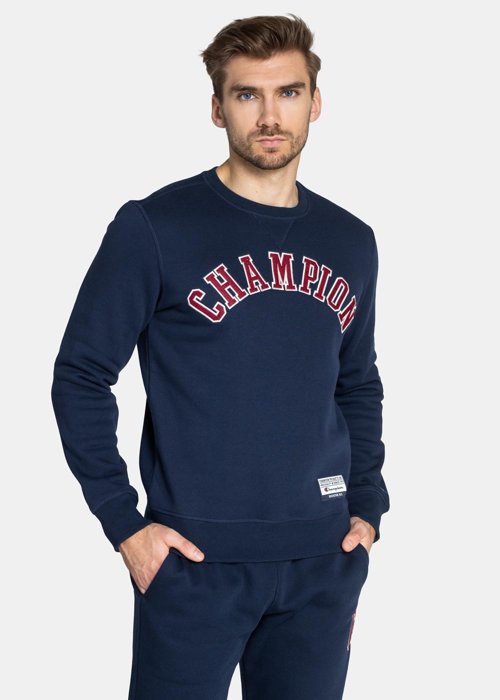 Bluza męska Champion Collegiate Logo Organic Cotton Blend Sweatshirt (216570-BS538)