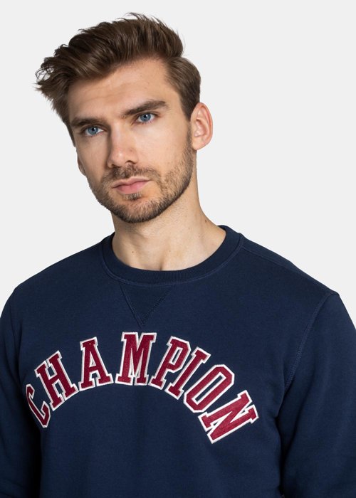 Bluza męska Champion Collegiate Logo Organic Cotton Blend Sweatshirt (216570-BS538)