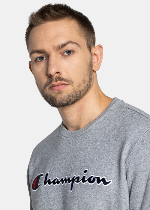 Bluza męska Champion Organic Cotton Blend Script Logo (216471-EM525)