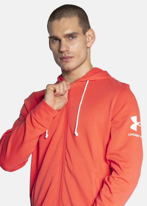 Bluza męska Under Armour Rival Terry Full Zip Hoodie (1361606-690)