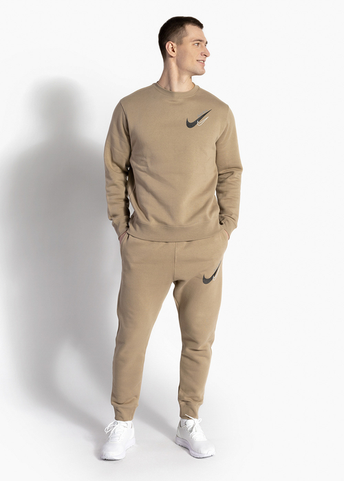 Bluza męska beżowa Nike Sportswear Fleece