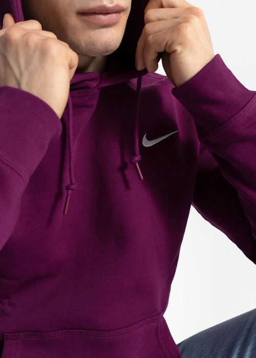 Bluza męska fioletowa Nike NSW Club Hoodie