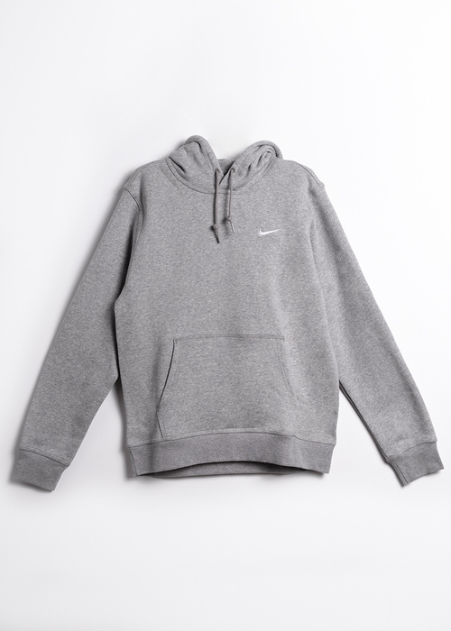 Bluza z kapturem męska szara Nike Club Hoodie Swoosh