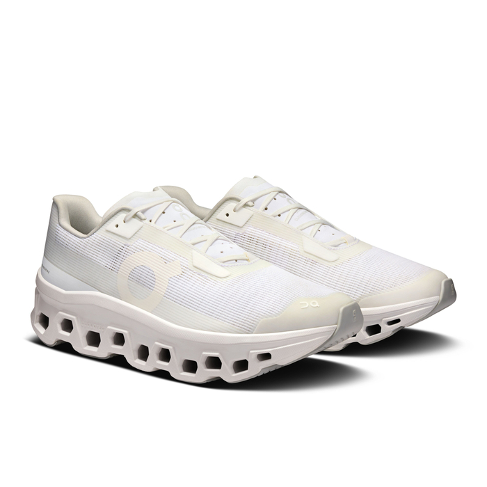 Buty męskie do biegania ON CLOUDMONSTER Void White | White