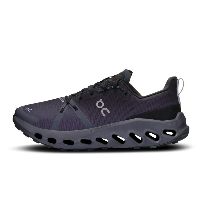 Buty męskie do biegania ON CLOUDSURFER TRAIL WATERPROOF BLACK | ECLIPSE