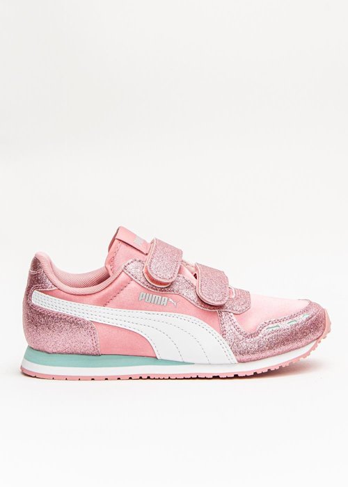 Buty sportowe dziecięce Puma Cabana Racer Glitz V PS (370985-09)