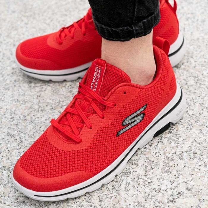 Buty sportowe męskie Skechers Go Walk 5 (216011-RED)