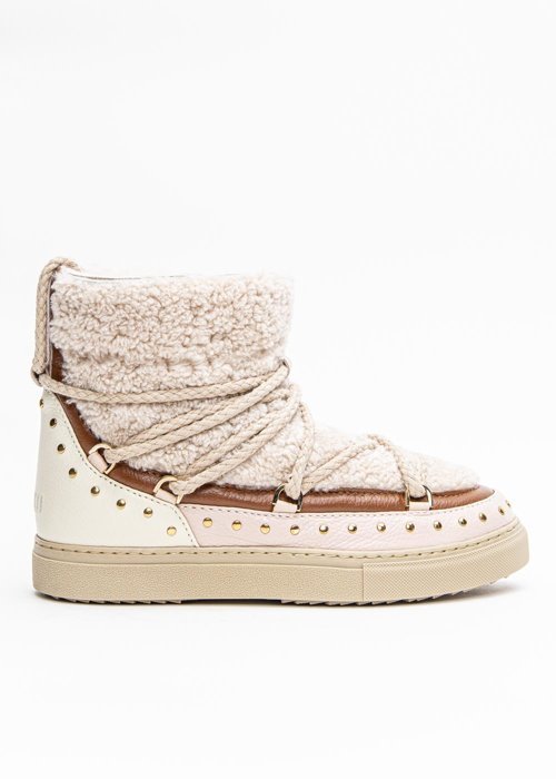 Buty zimowe damskie INUIKII Sneaker Curly Rock Sand (70102-076)