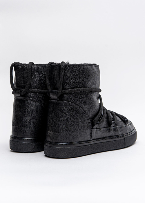 Buty zimowe damskie INUIKII Sneaker Full Leather Black (70202-089)