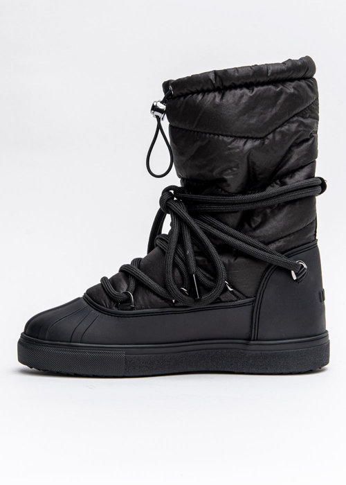 Buty zimowe damskie INUIKII Sneaker Technical Classic High Black (70205-105)