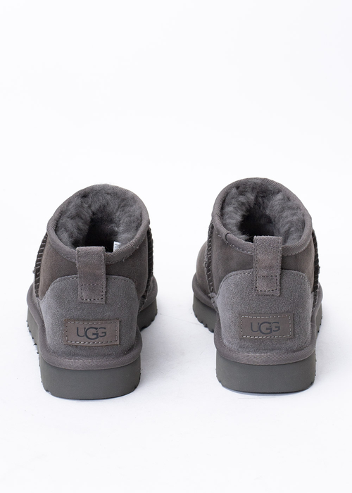 Buty zimowe damskie szare UGG W Classic Ultra Mini