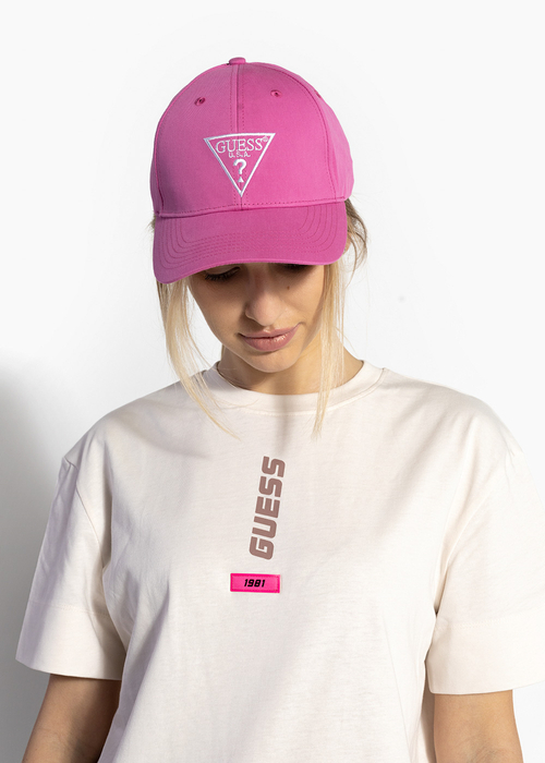 Czapka z daszkiem damska GUESS LOGO BASEBALL CAP