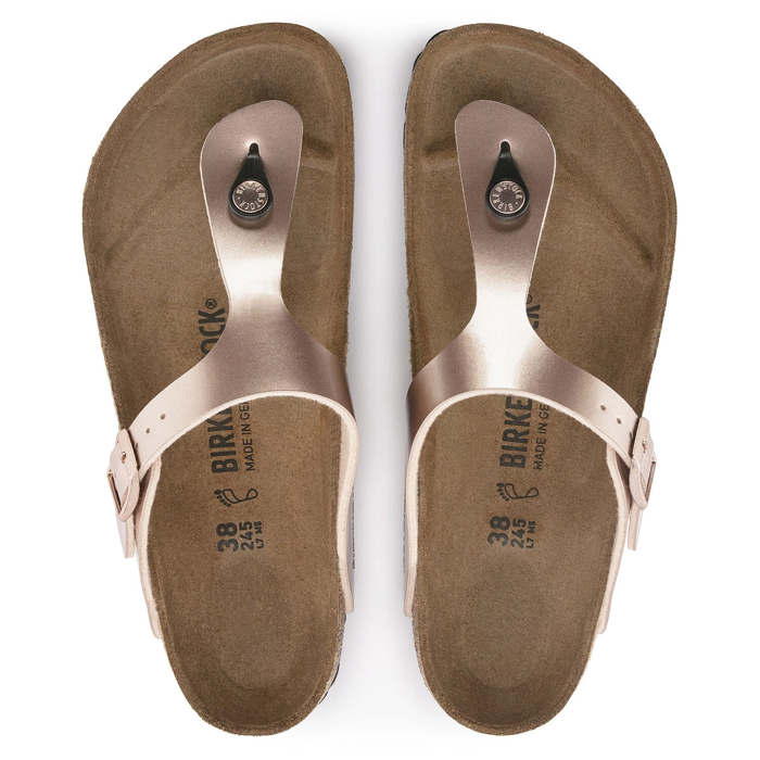 Japonki damskie BIRKENSTOCK GIZEH BF METALLIC COPPER  