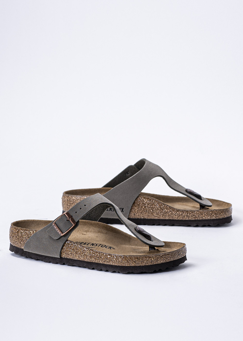 Japonki damskie szare Birkenstock Gizeh BFBC