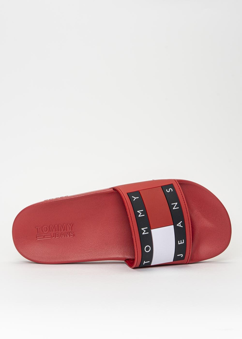 Klapki Tommy Jeans Flag Pool Slide (EM0EM00689-XNL)