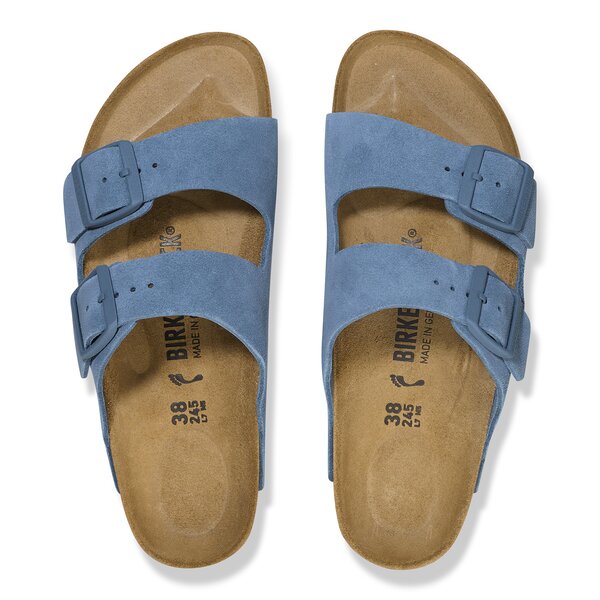 Klapki damskie BIRKENSTOCK ARIZONA LEVE ELEMENTAL BLUE  