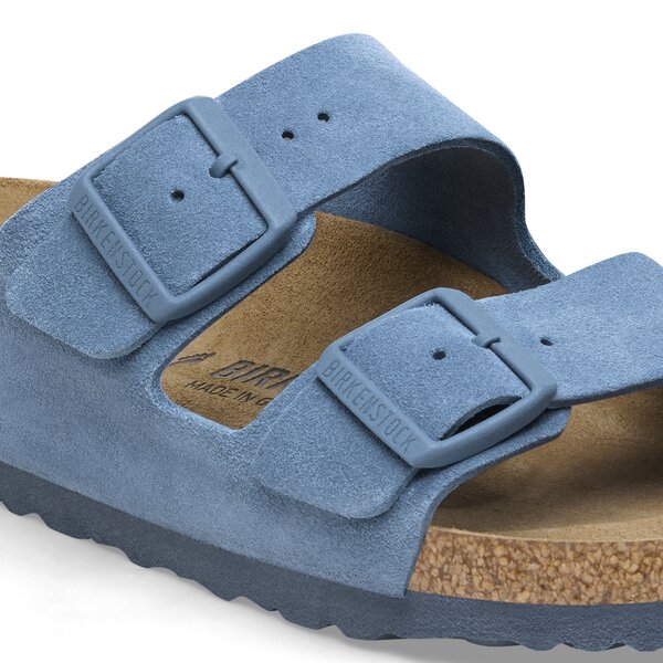 Klapki damskie BIRKENSTOCK ARIZONA LEVE ELEMENTAL BLUE  