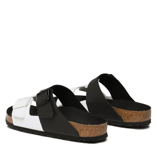 Klapki damskie BIRKENSTOCK ARIZONA SPLIT BF BLACK/WHITE  