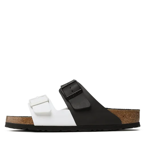 Klapki damskie BIRKENSTOCK ARIZONA SPLIT BF BLACK/WHITE  