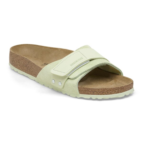 Klapki damskie BIRKENSTOCK OITA W LENB/LEVE FADED LIME