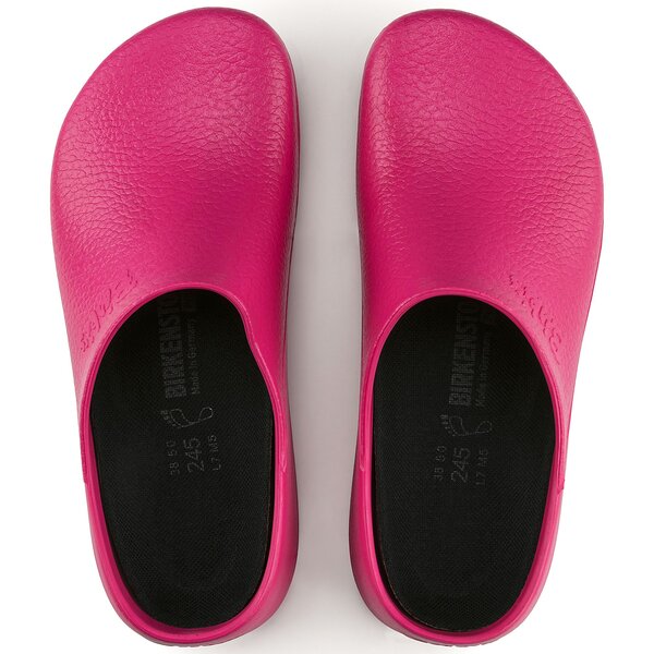 Klapki damskie BIRKENSTOCK SUPER-BIRKI FUSION PU RASPBERRY SORBET  