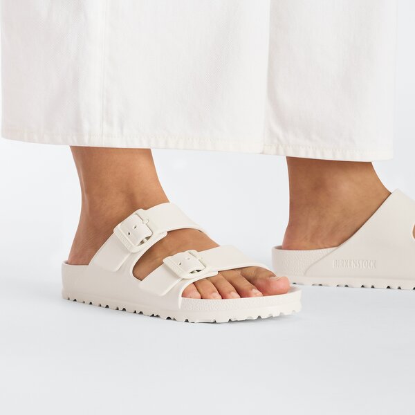 Klapki damskie Birkenstock Arizona Essentials EVA Eggshell