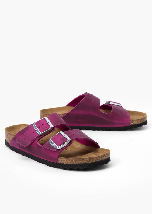 Klapki damskie różowe BIRKENSTOCK ARIZONA LEOI 