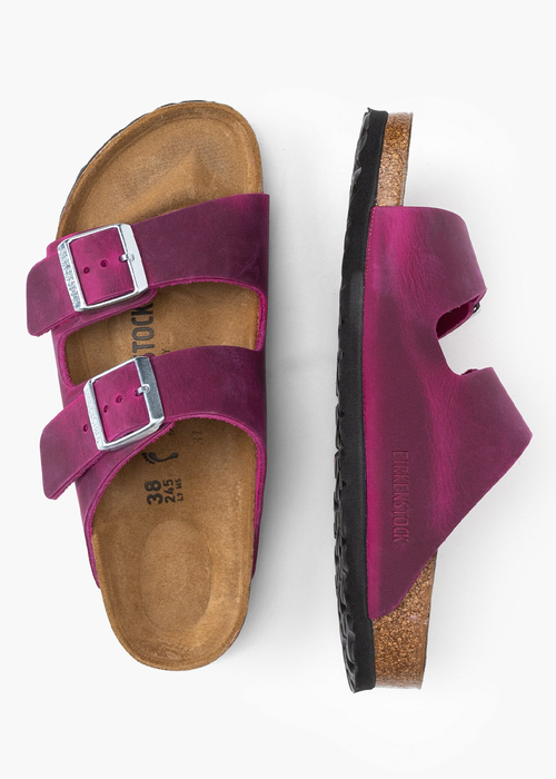 Klapki damskie różowe BIRKENSTOCK ARIZONA LEOI 