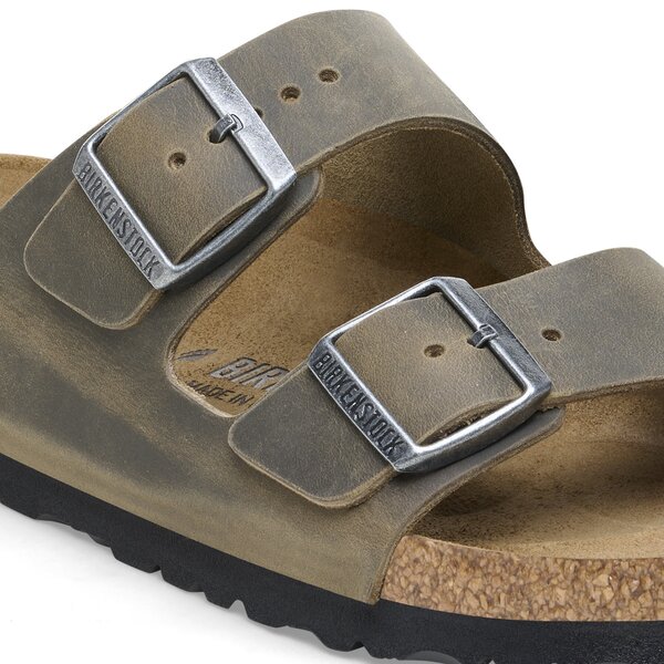 Klapki męskie BIRKENSTOCK ARIZONA LEOI FADED KHAKI  