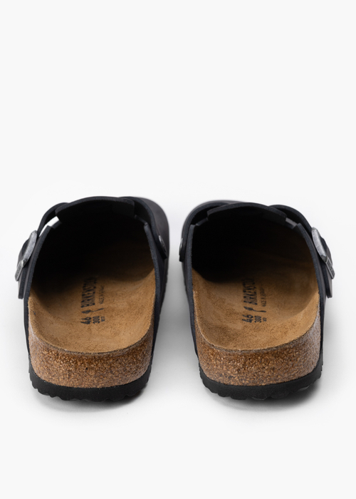 Klapki męskie BIRKENSTOCK BOSTON LEOI BLACK