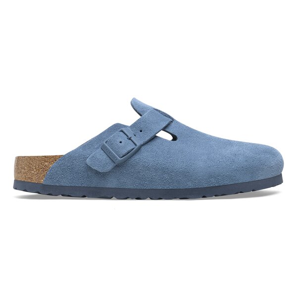 Klapki męskie BIRKENSTOCK BOSTON LEVE ELEMENTAL BLUE  