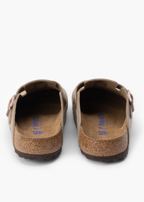 Klapki męskie BIRKENSTOCK BOSTON SFB LEOI TABACCO BROWN