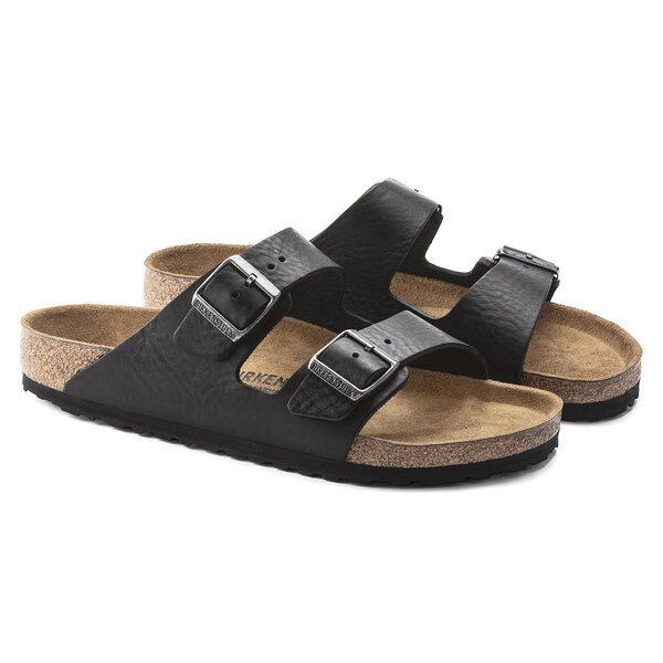 Klapki męskie BIRKENSTOCK LE VINTAGE WOOD BLACK BG